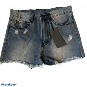 Denim CoLab Bronte Shorts Moon Blue size 27